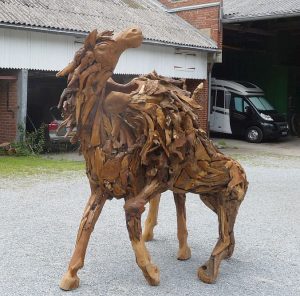 Holzskulptur Treibholz