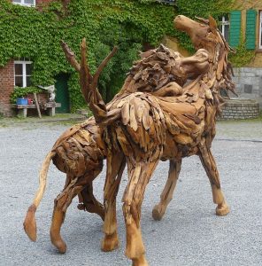 Holzskulptur Treibholz