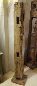 Holzskulptur Holzobjekt Holzsteele Holzdeko