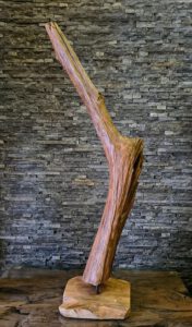 Holzskulptur Holzobjekte HolzkunstTreibholz Schwemmholz Deko