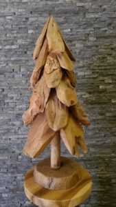 Holzskulptur Holzkunst Treibholzbaum Holzobjekte Skulptur Holz Kunst Teak Tannenbaum Treibholzdeko Holzdeko Teakholzobjekte Wurzel Deko Ho.2097 Indonesien