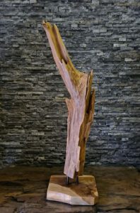 Holzobjekte Schwemmholz WurzeldekoTeakholz Wurzel Treibholz Holzskulptur Holzdeko Holzobjekt Kunst Statue Ho.2102