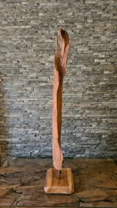 Teakholz Wurzelskulptur Treibholz Aufsteller Holzskulptur Schwemmholz Teakholzskulptur Holzobjekt Holzfigure Holzdeko Treibholzdeko Kunst Statue Indonesien