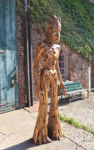 Treibholz Holzskulptur Groot Figur Ho.2088